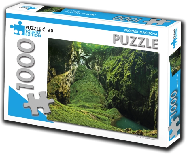 Puzzle Propast Macocha 1000 dílků turistická edice
