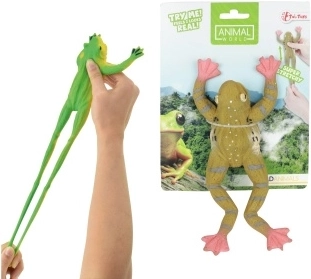 Natahovací žába – plastová hračka do vany pro děti