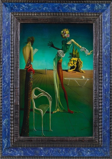 BLUEBIRD puzzle Žena s hlavou z růží 1000 dílků