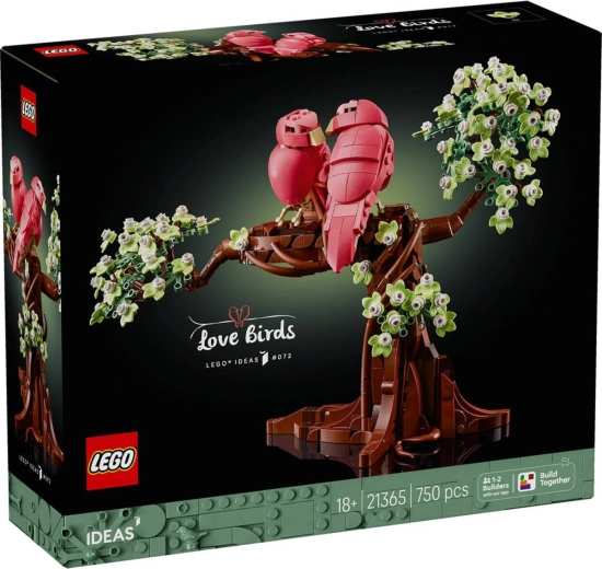 LEGO Ideas zamilovaní ptáčci 21365 stavebnice