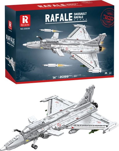 Stavebnice stíhačky Dassault Rafale – 2099 dílků