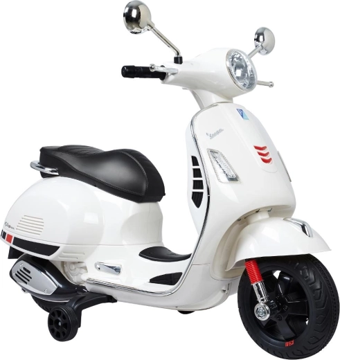 Elektrická motorka Vespa GTS Buddy Toys bílá