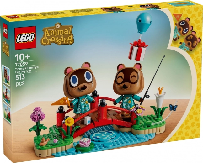 LEGO Animal Crossing Timmy a Tommy na procházce
