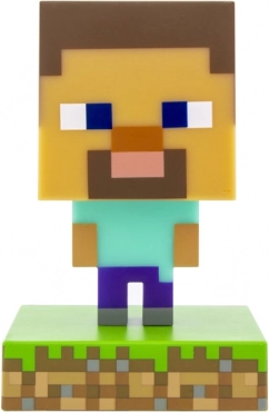 Dekorativní lampa inspirovaná hrou Minecraft – Steve