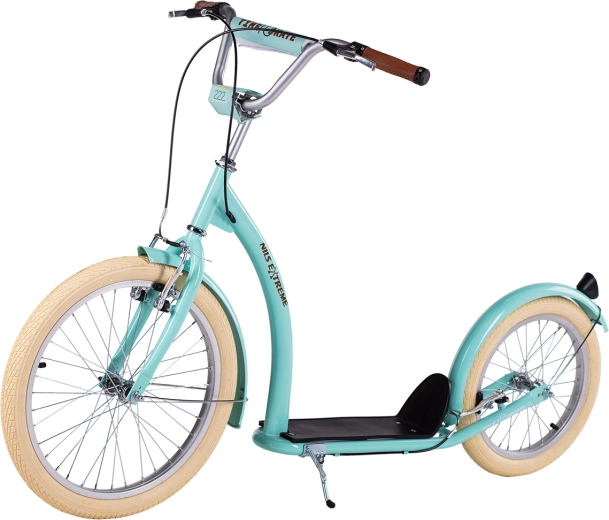 Koloběžka s nafukovacími koly NILS Extreme WH222 mentolová