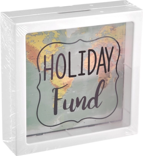 Pokladnička UH s motivem mapy Holiday 15 × 5 × 15 cm