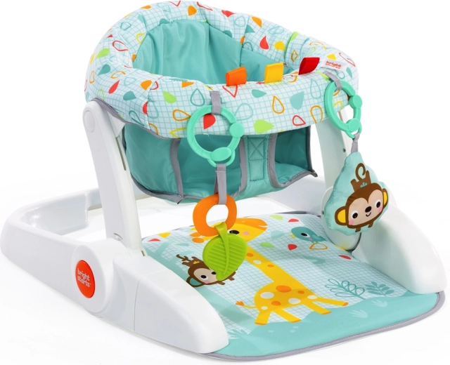 Bright Starts učicí křesílko Learn-to-Sit s hračkami, 4 m+