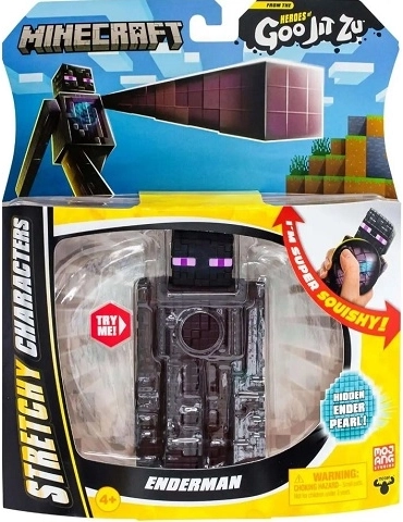 Goo Jit Zu Minecraft Enderman – natahovací figurka