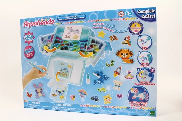 Aquabeads Design Factory kreativní sada s vodními korálky