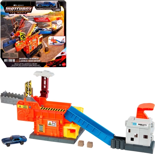 Mattel Matchbox the movie smalleyho drtička – herní set s autíčkem a funkcí drcení