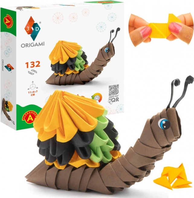 Alexander Kreativní Origami 3D Šnek