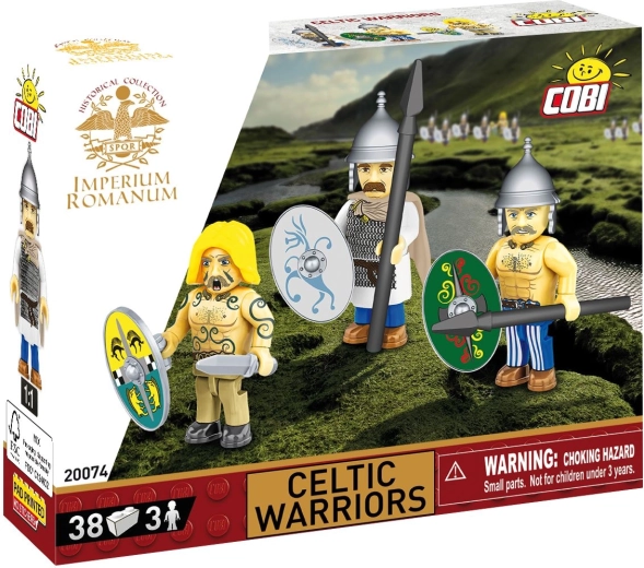 Cobi imperium romanum keltští válečníci (3 figurky, 38 dílků)