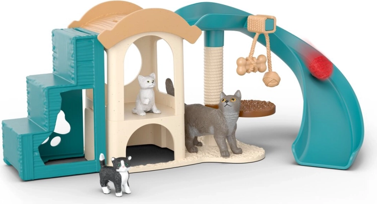 Schleich Farm World prolézačka pro kočky