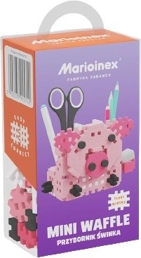 Mini Waffle příruční organizér prasátko – stavebnice 70 dílků