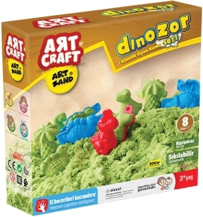 ART CRAFT kinetický písek s formičkami dinosaurů 500 g