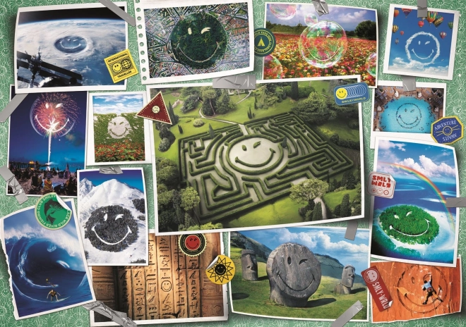 Puzzle Smiley: Usměvavé fotky 1000 dílků