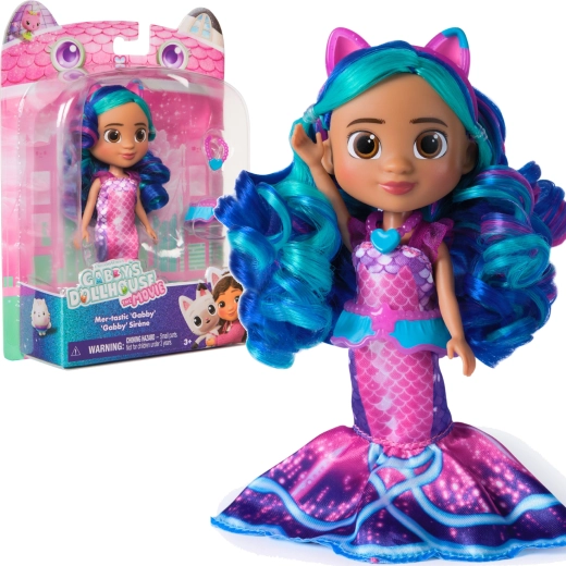 Sada Gabby's Dollhouse Movie mer-tastic Gabby – panenka s doplňky