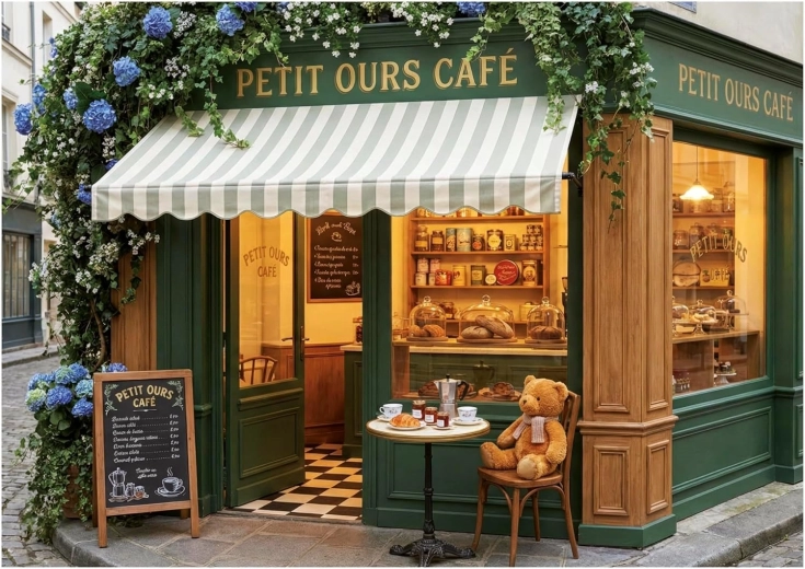 Educa puzzle Medvídkova kavárna 1000 dílků