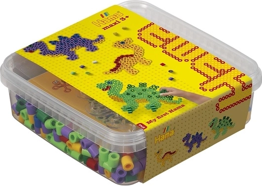 Hama maxi zažehlovací korálky – sada dinosaurus (600 ks)