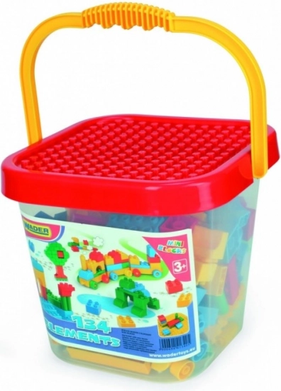 Stavebnice Mini Blocks velký kbelík