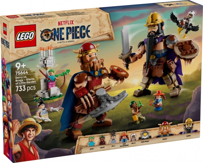 LEGO ONE PIECE Dorry vs. Brogy – obři z Little Garden