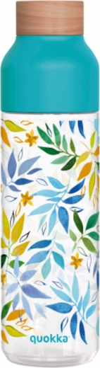 Láhev na pití Quokka ice watercolor leaves 840 ml