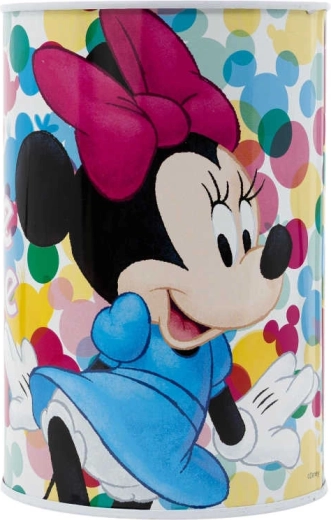 Pokladnička Disney Minnie Mouse válec 10 × 15 cm - 1 kus