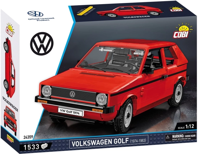 Cobi Volkswagen Golf (1974–1983) 1:12 stavebnice