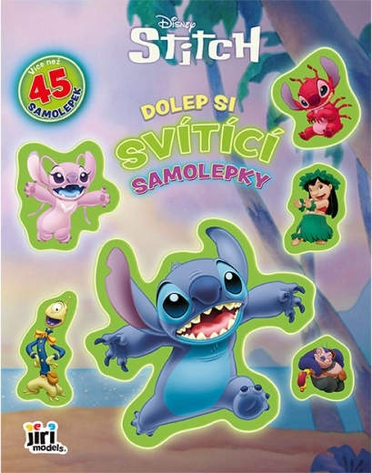 Dolep si svítící samolepky Lilo & Stitch