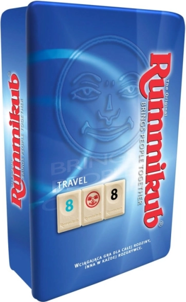 Rummikub Travel Tin – cestovní kovová edice rodinné hry