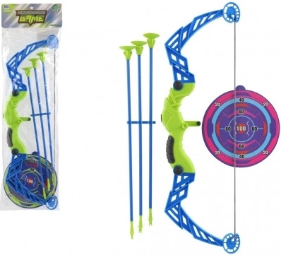 Luk s přísavkovými šípy a terčem 57 cm