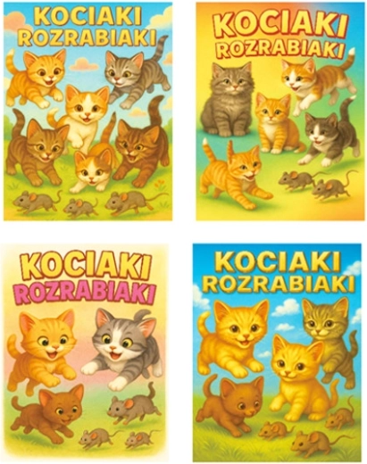 Dárková taška M s motivem koček