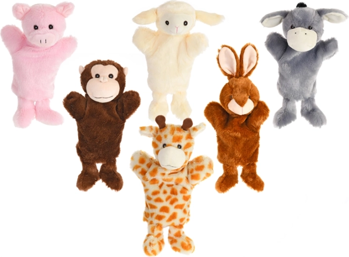 Plyšový maňásek zvířátko 25 cm, více druhů