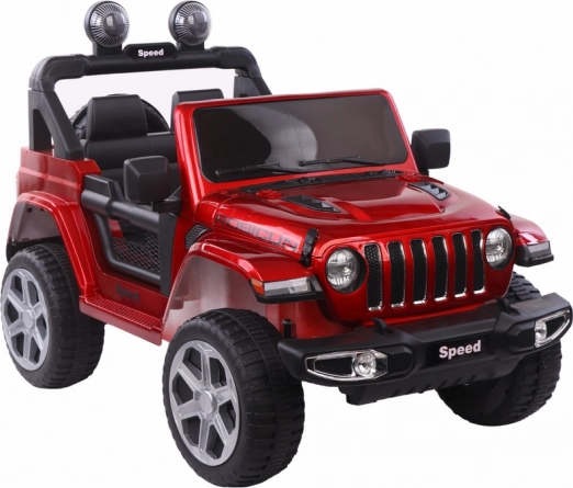 Dětské elektrické auto červené 4x4