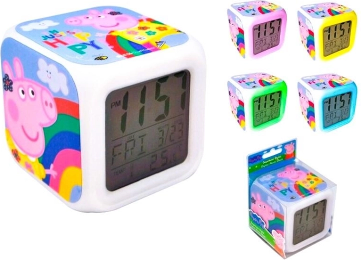 Digitální budík Prasátko Peppa KiDS Licensing