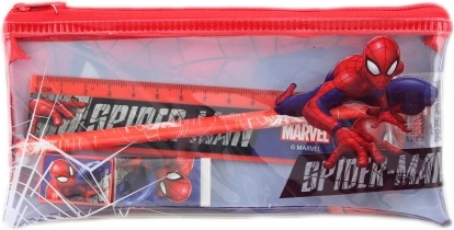 Penál s psacími potřebami spiderman