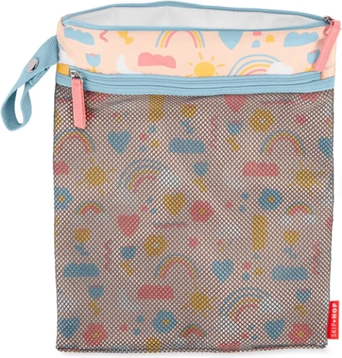 Skip Hop Spark Style nepromokavý sáček Rainbow 30 × 38 cm