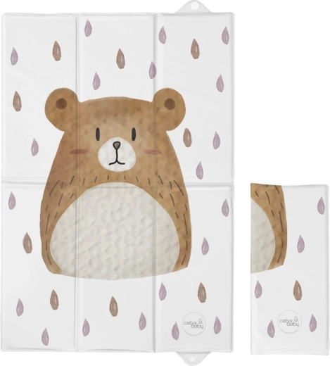 Ceba Baby cestovní přebalovací podložka Basic bear buddy 60 × 40 cm