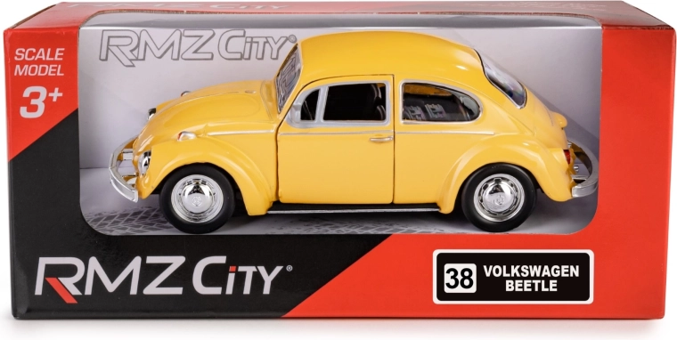 Kovový model RMZ City Volkswagen Beetle 1967 1:32 s pull-back pohonem