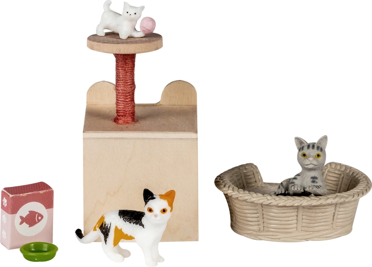 Lundby kočičí rodinka do domečku pro panenky