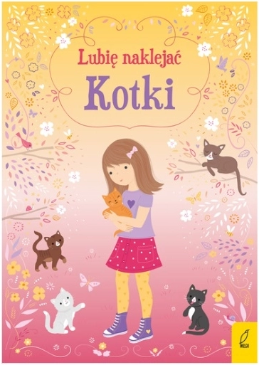 Kotě – sešit s barevnými samolepkami