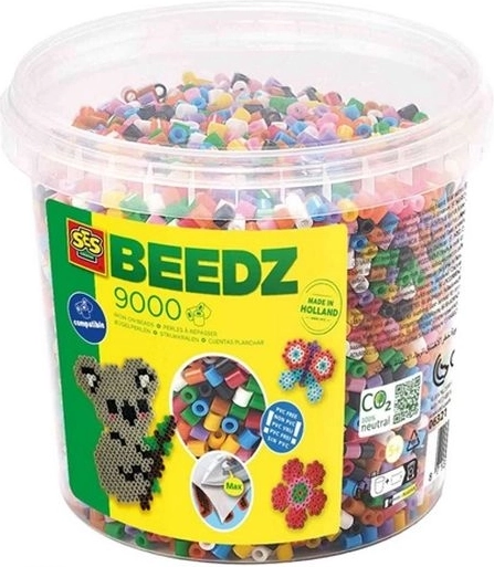 SES Beedz zažehlovací korálky 9000 ks mix