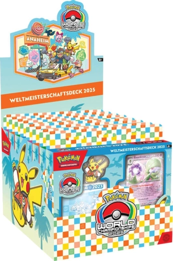 Pokémon TCG: světový šampionát 2025 – deck mistrů - 1 kus