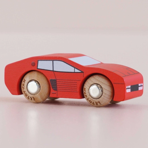 Le Toy Van dřevěné závodní autíčko Marco