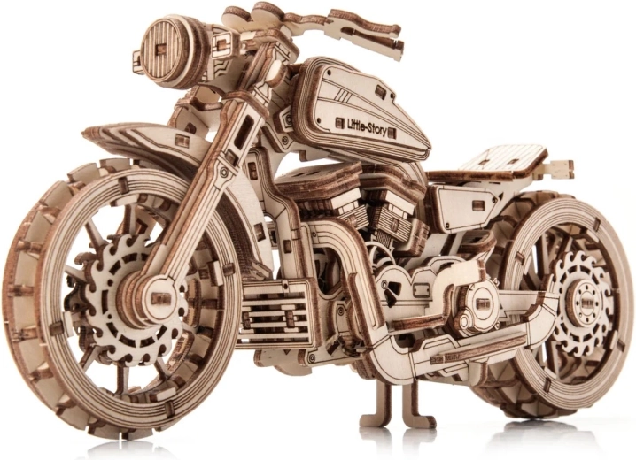 Little Story 3D dřevěná skládačka motocykl Speedtail