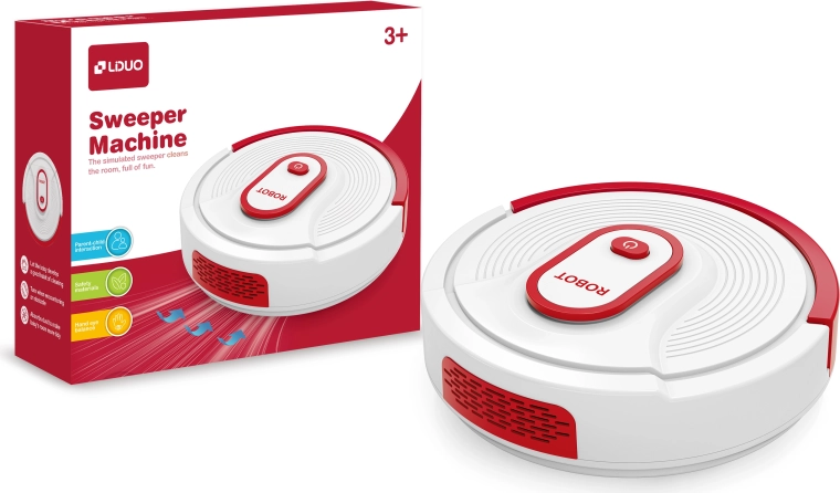 Dětský robotický vysavač na baterie SPARKYS