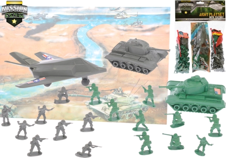 Mission Control sada mini vojáčků s doplňky