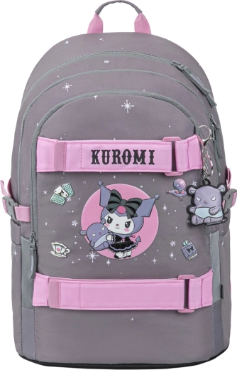 Baagl školní batoh Skate Kuromi grey