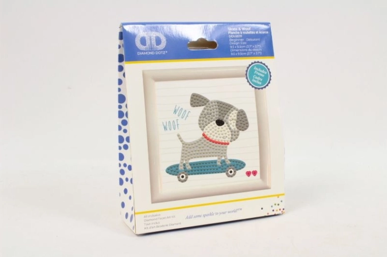 Diamond Dotz Skate i woof – kreativní diamantové vyšívání