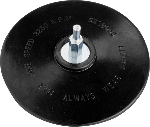 Unašeč smirkového papíru 125 mm se šroubovým upínáním
